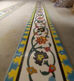 کاشی هفت رنگی کتیبه - Image 4